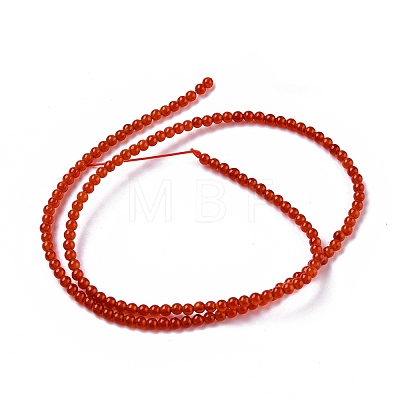 Natural Carnelian Bead Strands LS-G-A130-3mm-K13-1