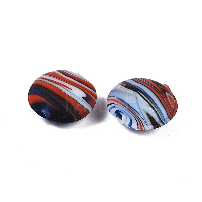 Opaque Handmade Lampwork Beads BLOW-D006-04A-1