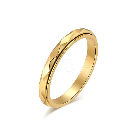 304 Stainless Steel Rotating Finger Rings FS-WGA316C-02-1