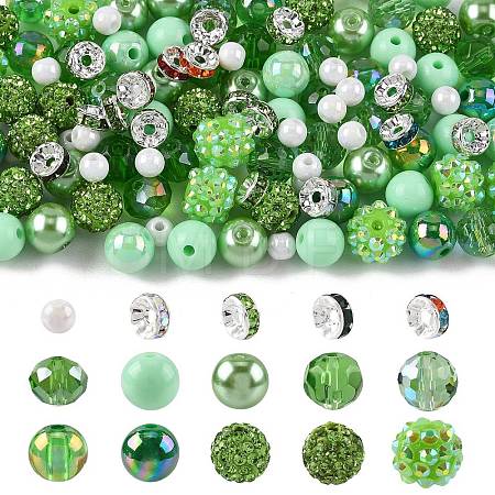200 Pcs DIY Beads Findings Kits DIY-CJ0003-45-1