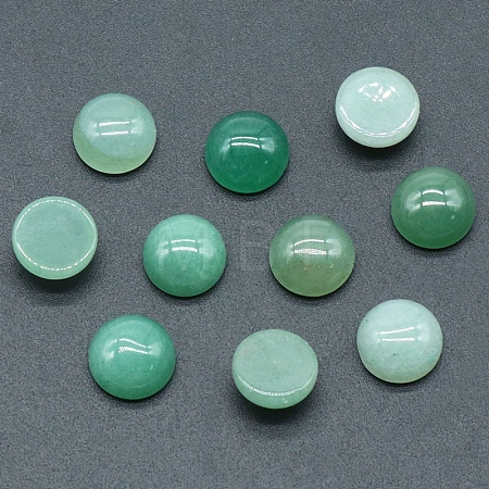 Natural Green Aventurine Cabochons PW-WG51238-02-1