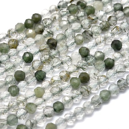 Natural Rutilated Quartz Beads Strands G-P438-C04-2.5mm-1