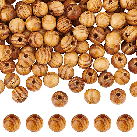 200Pcs Wood Beads WOOD-OC0003-68A-LF-1