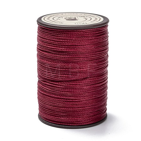 Round Waxed Polyester Thread String YC-D004-02C-050-1
