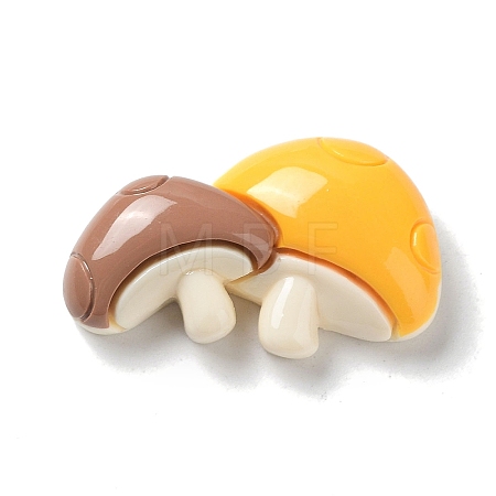Autumn Theme Opaque Resin Cabochons LS-CRES-A055-01B-1