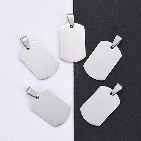 Tarnish Resistant 304 Stainless Steel Big Pendants STAS-I140-19H-S-1