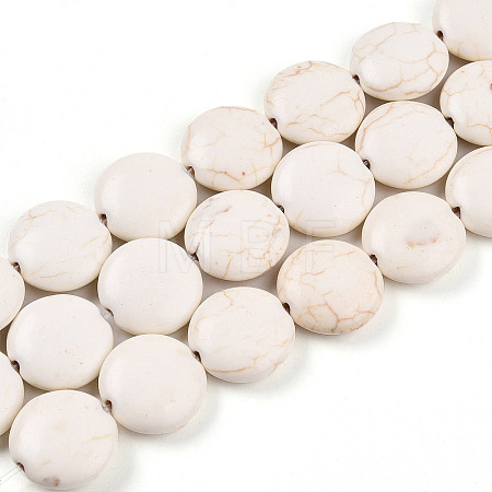Synthetic Magnesite Beads Strands X-TURQ-D063-7-1