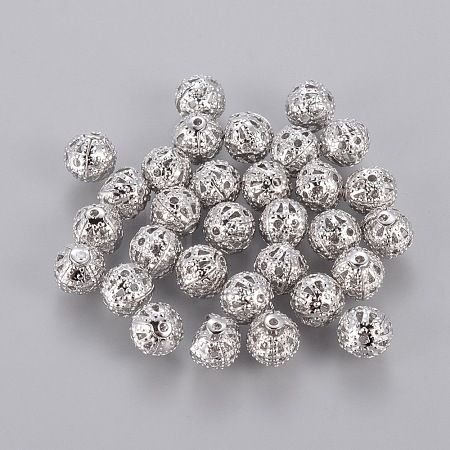 Brass Filigree Beads EC120-1