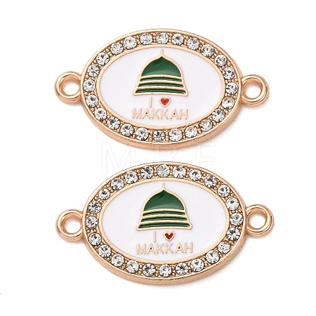 Alloy Enamel MAKKAH Links Connector Charms FIND-K030-01C-02-1