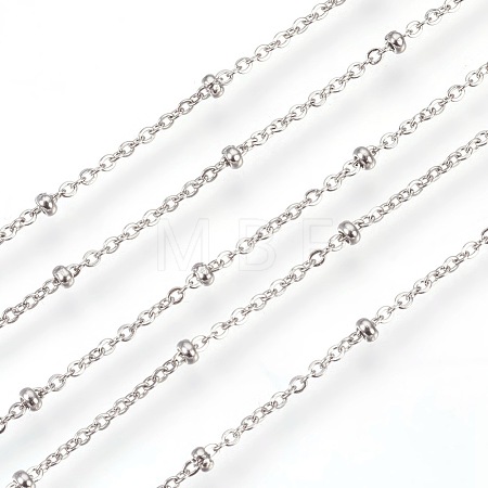 Tarnish Resistant 304 Stainless Steel Cable Chains CHS-L017-12C-1