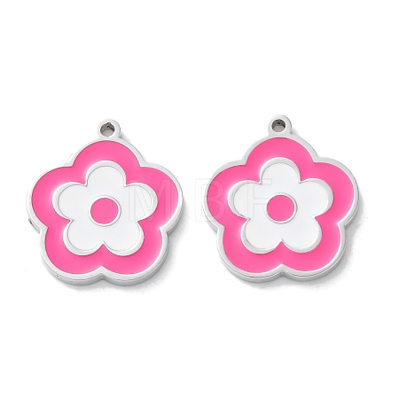 304 Stainless Steel Charms STAS-M102-02P-1