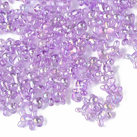 Transparent Acrylic Beads MACR-S154-127-C04-1