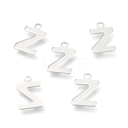 Non-Tarnish 201 Stainless Steel Charms STAS-C021-06P-Z-1