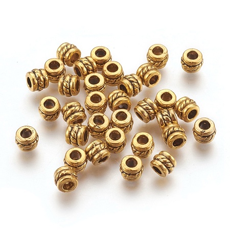 Tibetan Style Alloy Spacer Beads GLF0447Y-1