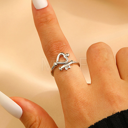Brass Cuff Open Rings for Women WGE04FF-02-1