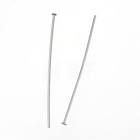 Tarnish Resistant 304 Stainless Steel Flat Head Pins STAS-D448-013P-1