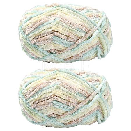 Soft Crocheting Polyester Yarn YCOR-FZC0001-01C-1