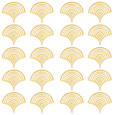 20Pcs Brass Pendants KK-DC0002-24-1