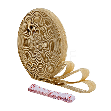 1 Roll Flat Nylon & Spandex Non-Slip Elastic Cord OCOR-NB0002-56A-1