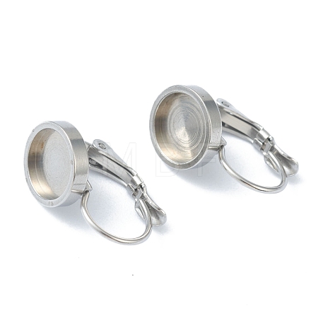 Tarnish Resistant 304 Stainless Steel Leverback Earring Findings KK-H152-09B-P-1