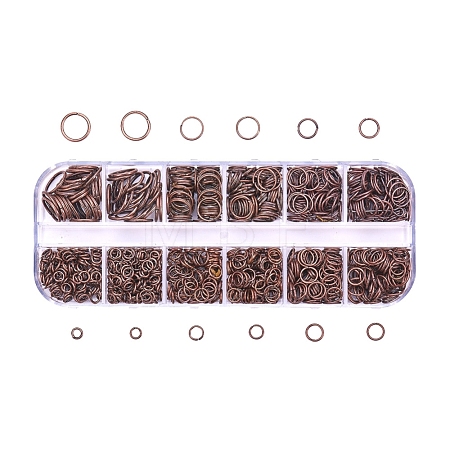 1 Box Iron Open Jump Rings IFIN-X0005-R-NF-B-1