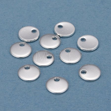 304 Stainless Steel Charms X-STAS-H436-66S-6mm-1