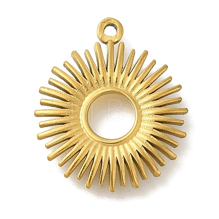 304 Stainless Steel Pendants STAS-Z092-01G-03-1