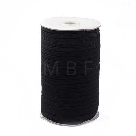 3/8 inch Flat Braided Elastic Rope Cord EC-R030-8mm-02-1