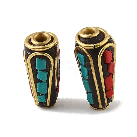 Handmade Polymer Clay Indonesia Beads PY-CBAAA14-06C-03-1