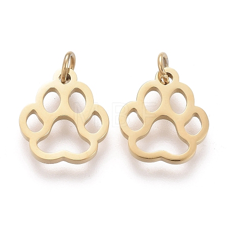 Ion Plating(IP) 304 Stainless Steel Pet Charms X-STAS-H100-26G-1
