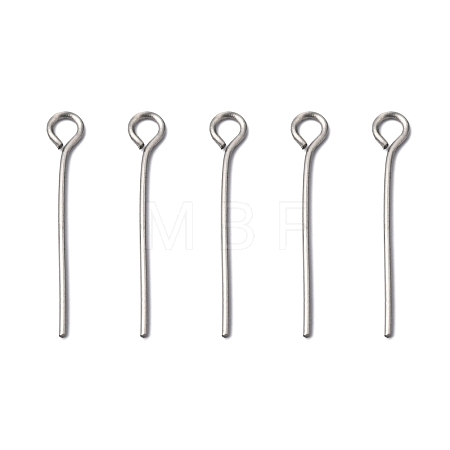 Tarnish Resistant 304 Stainless Steel Eye Pin STAS-E013-0.6x20mm-1