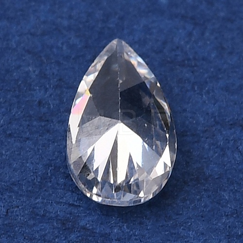 Teardrop-Shaped Cubic Zirconia Cabochons X1-ZIRC-TAC0004-02C-1