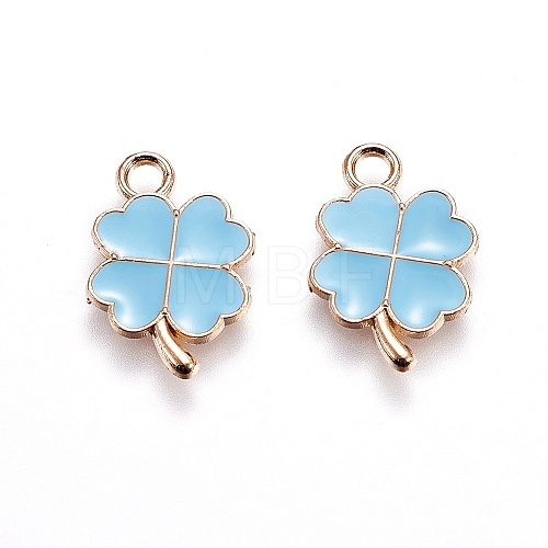 Alloy Enamel Pendants ENAM-L017-I01-1