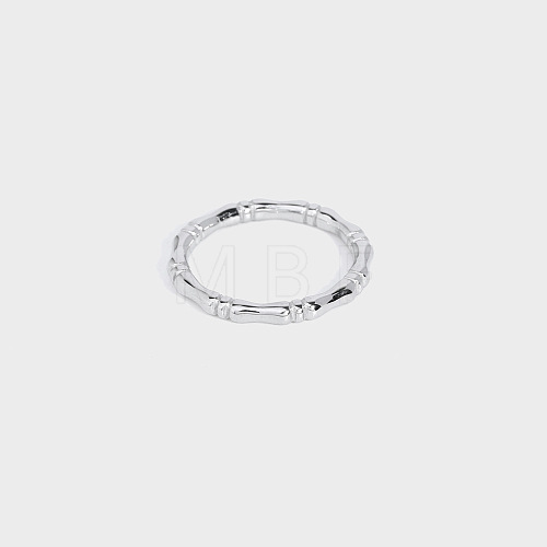 Stainless Steel Bamboo Joint Ring GY8845-10-1