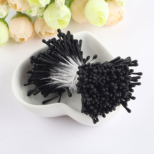 Plastic Artificial Matte Flower Core PW-WG40922-14-1