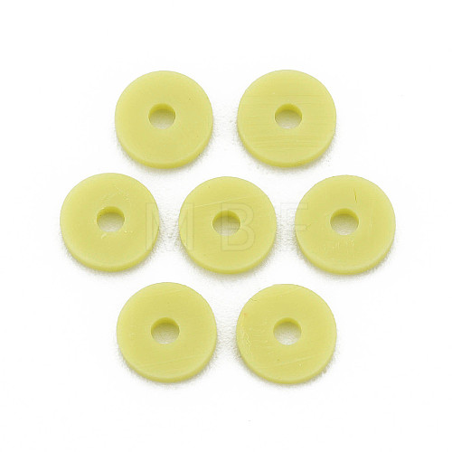 Handmade Polymer Clay Beads CLAY-R067-4.0mm-B10-1