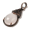 Natural Rose Quartz Pendants G-H065-01R-10-2