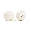Painted Natural Wood Beads WOOD-A018-16mm-04-2