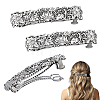 3Pcs Alloy Hair Barrettes for Women OHAR-PH0001-38-1