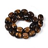 Natural Tiger Eye Beads Strands G-T143-53A-2