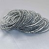 Brass Rhinestone Tennis Bracelets WG6EB7A-07-1