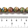 Dyed Natural Imperial Jasper Beads Strands G-Q161-A02-05-4