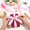 Polyester Stripe Ribbon OCOR-WH0078-507A-4