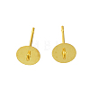 304 Stainless Steel Stud Earring Findings STAS-P370-01D-G-1