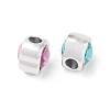 Opaque Acrylic with Rhinestone Beads OACR-Z020-02B-2