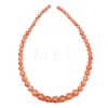 Natural Mashan Jade Graduated Beads Strands GG-CBA2AE1-A08-Q-4