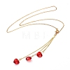 Stud Earrings & Pendant Necklaces Sets SJEW-JS01075-05-3