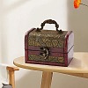 CutHollow 1Pc Vintage Wooden Jewelry Box AJEW-CL0001-12B-4