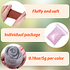 50G 10 Colors Needle Felting Wool Roving DIY-CP0013-77A-6
