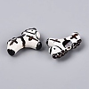 Handmade Porcelain Ceramic Beads PORC-Q005-01A-2